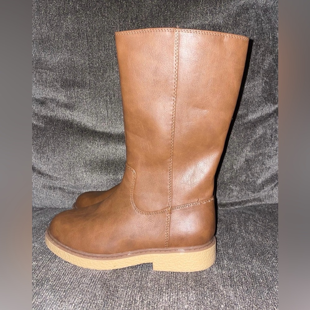 Brand New Girls Size 3 Cat & Jack Cognac Alaina Boots